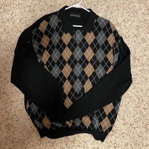 Vintage collared plaid shirt